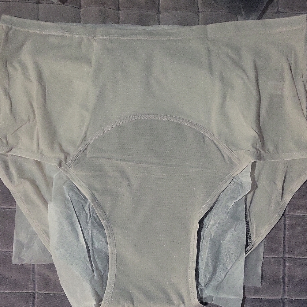 Panties Set - Cream, Tan, Blue, Gray - Picture 2 of 2